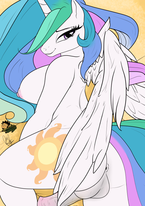 3198171 Explicit Artist Gabocomics Princess Celestia Alicorn