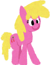 Size: 1868x2426 | Tagged: safe, artist:purppone, cherry berry, earth pony, pony, g4, female, lineless, mare, simple background, solo, transparent background