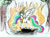 Size: 1056x776 | Tagged: safe, artist:masterdarhil, princess celestia, g4, angry, colored pencil drawing, fanfic art, fire, glowing, glowing eyes, glowing horn, horn, traditional art, wavy mane