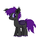 Size: 320x320 | Tagged: safe, artist:sp3ctrum-ii, oc, oc only, oc:valentin, bat pony, pony, animated, eeee, simple background, solo, transparent background