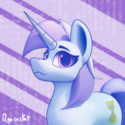 Size: 3000x3000 | Tagged: safe, artist:pegasusyay, minuette, pony, unicorn, g4, high res, solo