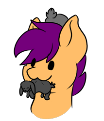 Size: 1047x1221 | Tagged: safe, artist:noxi1_48, pony, daily dose of friends, bust, mouth hold, simple background, solo, transparent background