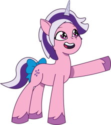 Size: 725x816 | Tagged: safe, artist:prixy05, twilight, pony, unicorn, g1, g5, my little pony: tell your tale, bow, g1 to g5, generation leap, simple background, solo, tail, tail bow, transparent background, vector
