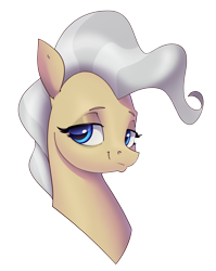 Size: 2290x2870 | Tagged: safe, artist:aquaticvibes, mayor mare, earth pony, pony, g4, bust, high res, simple background, solo, transparent background