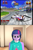 Size: 640x960 | Tagged: safe, artist:ardoplasma41, artist:creatorofpony, twilight sparkle, human, equestria girls, g4, 3d, alternate hairstyle, car, clothes, daytona usa, daytona usa 2, drift, drifting, gamer twilight, headphones, mmd, nascar, phantom full force, racecar, shirt, sweater