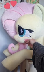 Size: 1742x2803 | Tagged: safe, fluttershy, pony, g4, irl, photo, plushie