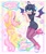 Size: 1727x2048 | Tagged: safe, artist:ibbledribble, fluttershy, bat pony, pony, undead, vampire, worm, g4, apple, bat ponified, bat wings, converse, duo, flutterbat, food, hotel transylvania, mavis dracula, race swap, shoes, wings