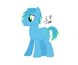 Size: 1301x1080 | Tagged: safe, artist:solemnfutury, oc, oc only, pony, male, simple background, solo, white background