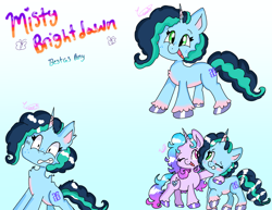 Size: 3300x2550 | Tagged: safe, artist:hellokitty030, izzy moonbow, misty brightdawn, pony, unicorn, g5, duo, female, gradient background, high res, hug, mare