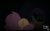 Size: 877x535 | Tagged: safe, artist:midnightmuffinda, scootaloo, fanfic:muffins, fanfic:scootaloo's sacrifice, g4, 2018, alternate universe, cave, fanfic art, group, signature, silhouette, solo focus