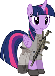 Size: 2214x3048 | Tagged: safe, anonymous artist, artist:edy_january, edit, vector edit, twilight sparkle, alicorn, pony, g4, armor, assault rifle, body armor, boots, call of duty, call of duty 4 : moderen warfare, call of duty: modern warfare 2, clothes, combat knife, dx.45, equipment, fng, gloves, gun, handgun, high res, knife, military, military pony, military uniform, modern warfare, new blood, pistol, rifle, sa dx.45, shoes, sig.sauer xm7, soldier, soldier pony, solo, special forces, tactical, tactical pony, tactical vest, task forces 141, twilight sparkle (alicorn), uniform, united states, vector, vest, vulgar description, weapon, xm7