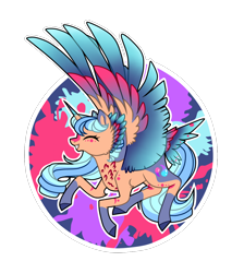 Size: 1048x1171 | Tagged: safe, artist:princess-of-the-nigh, oc, oc only, oc:color drop, alicorn, pony, female, mare, simple background, solo, tail, tail feathers, transparent background