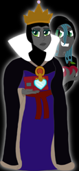 Size: 1378x2992 | Tagged: safe, artist:mrtheamazingdude, queen chrysalis, human, equestria girls, g4, snow white and the seven dwarfs, solo