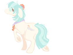 Size: 800x600 | Tagged: safe, artist:bananasmores, coco pommel, earth pony, pony, g4, simple background, solo, white background