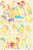 Size: 1024x1536 | Tagged: safe, artist:bananasmores, part of a set, baby pineapple, baby sunbright, beautiful bows, bon bon's father, bon bon's mother, bubbles (g1), creamsicle (g1), diamond dreams, jazzie, lemon drop, musictime, october cosmos, seaspray (g1), tex, earth pony, giraffe, pony, sea pony, unicorn, g1, my little pony tales, abstract background, alternate color palette, baby, baby pony, baby sparkle gusty, baby splashes, birthflower ponies, cute, female, filly, foal, kiss curl, mare, newborn, pony friends, sunglory, surfy, surprise newborn baby bouncy, yellow