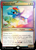 Size: 795x1110 | Tagged: safe, artist:john thacker, rainbow dash, pegasus, pony, g4, official, 20% cooler, female, flying, magic the gathering, mare, merchandise, ponies the galloping, solo, sonic rainboom