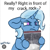 Size: 681x676 | Tagged: safe, artist:reddthebat, trixie, pony, unicorn, g4, angry, bag, cocaine, crack, drugs, female, floppy ears, flork of cows, frown, glare, hoof hold, mare, meme, narrowed eyes, plastic bag, simple background, solo, text, white background