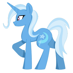 Size: 800x800 | Tagged: safe, artist:kujivunia, trixie, pony, unicorn, g4, colored, female, flat colors, mare, simple background, simple shading, solo, transparent background