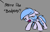 Size: 787x498 | Tagged: safe, artist:wenni, oc, oc only, oc:lucky roll, bat pony, pony, bat pony oc, bully, bullying, crying, dialogue, frown, gray background, insult, offscreen character, open mouth, sad, simple background, solo