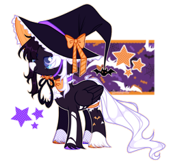 Size: 1024x964 | Tagged: safe, artist:chococolte, oc, oc only, pegasus, pony, female, hat, mare, simple background, solo, transparent background, witch hat