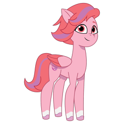 Size: 1200x1200 | Tagged: safe, artist:prixy05, windy, pegasus, pony, g5, my little pony: tell your tale, concave belly, hooves, simple background, slender, solo, thin, transparent background, vector