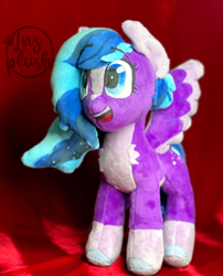 Size: 678x839 | Tagged: safe, artist:lnzz, oc, oc only, pegasus, pony, commission, irl, photo, plushie, pony plushie