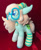 Size: 622x758 | Tagged: safe, artist:lnzz, oc, oc only, earth pony, pony, commission, customized toy, irl, photo, plushie, pony plushie, socks, solo, striped socks, toy