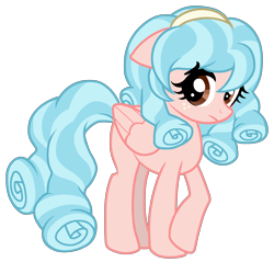 Size: 3110x2972 | Tagged: safe, artist:cozyglow, cozy glow, pegasus, pony, g4, adult blank flank, blank flank, blue hair, brown eyes, female, floppy ears, folded wings, frown, headband, high res, mare, older, pink coat, sad, shy, simple background, solo, tail, transparent background, vector, wings