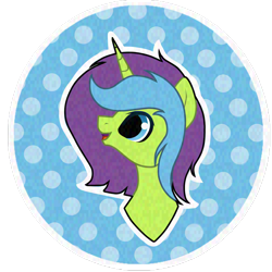 Size: 1500x1500 | Tagged: safe, artist:princess-of-the-nigh, oc, oc:arya, pony, unicorn, bust, female, mare, portrait, solo