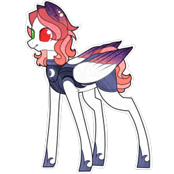 Size: 1500x1500 | Tagged: safe, artist:princess-of-the-nigh, oc, oc only, oc:black skel, pegasus, pony, armor, heterochromia, simple background, solo, transparent background