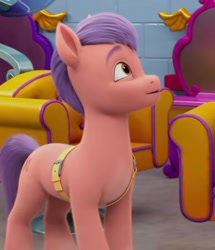 Size: 598x695 | Tagged: safe, screencap, earth pony, pony, g5, my little pony: make your mark, my little pony: make your mark chapter 5, spoiler:g5, spoiler:my little pony: make your mark chapter 5, cropped, episode needed, male, solo, spoiler, stallion, unnamed character, unnamed pony
