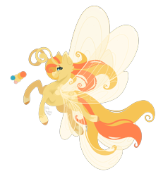 Size: 2017x2179 | Tagged: safe, artist:cyanreef, oc, oc only, oc:zip-zee, breezie, adopted offspring, female, mare, parent:flam, parent:fluttershy, parents:flamshy, simple background, solo, transparent background