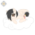 Size: 2800x2800 | Tagged: safe, artist:r4hucksake, oc, oc only, oc:dreamcatcher, pegasus, pony, cloud, female, high res, lying down, lying on a cloud, mare, on a cloud, prone, simple background, solo, transparent background