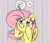 Size: 1618x1393 | Tagged: safe, artist:lbrcloud, fluttershy, rainbow dash, pegasus, pony, g4, blush lines, blushing, cute, female, grin, heart, hoof on cheek, lesbian, mare, ship:flutterdash, shipping, shyabetes, smiling, solo, text