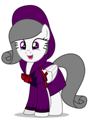 Size: 3500x4740 | Tagged: safe, artist:creedyboy124, oc, oc only, oc:oliver spade, pegasus, pony, g4, clothes, detective, fedora, female, hat, mare, simple background, solo, transparent background, trenchcoat