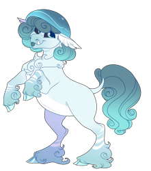Size: 1500x1700 | Tagged: safe, artist:uunicornicc, oc, oc only, earth pony, pony, black sclera, female, mare, solo, tongue out, unshorn fetlocks