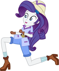 Size: 750x895 | Tagged: safe, artist:ajosterio, rarity, human, equestria girls, g4, clothes, gloves, shoes, simple background, solo, transparent background