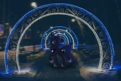 Size: 1620x1080 | Tagged: safe, princess luna, alicorn, pony, g4, irl, photo, real life background, solo