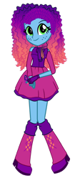 Size: 750x1787 | Tagged: safe, artist:aledurano, misty brightdawn, human, equestria girls, g4, g5, alternate hairstyle, equestria girls-ified, female, g5 to equestria girls, generation leap, looking at you, rebirth misty, simple background, smiling, smiling at you, solo, standing, transparent background