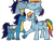 Size: 749x562 | Tagged: safe, artist:drac-keagan, rainbow dash, soarin', pegasus, pony, g4, clothes, female, holding hooves, kiss on the lips, kissing, male, mare, ship:soarindash, shipping, simple background, stallion, straight, transparent background, uniform, watermark, wonderbolts uniform