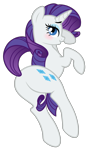 Size: 1962x3348 | Tagged: safe, artist:wtfponytime, rarity, pony, unicorn, g4, bedroom eyes, blushing, butt, cute, female, lidded eyes, looking at you, looking back, looking back at you, mare, plot, presenting, presenting butt, rearity, simple background, smiling, solo, sultry pose, tail, tail aside, transparent background