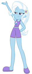 Size: 451x1024 | Tagged: safe, artist:ajosterio, trixie, equestria girls, clothes, pajamas, simple background, transparent background