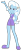 Size: 451x1024 | Tagged: safe, artist:ajosterio, trixie, human, equestria girls, g4, belly button, clothes, pajamas, simple background, solo, transparent background