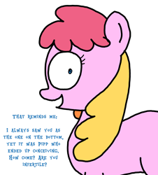 Size: 3023x3351 | Tagged: safe, artist:professorventurer, toola-roola, earth pony, pony, series:ask pippamena, g3, g5, g3 to g5, generation leap, high res, implied lesbian, implied petalscout, implied shipping, implied sunny starscout, question, solo