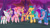 Size: 3072x1727 | Tagged: safe, screencap, hitch trailblazer, izzy moonbow, misty brightdawn, pipp petals, sparky sparkeroni, sunny starscout, windy, zipp storm, dragon, earth pony, pegasus, pony, unicorn, attack of the bunnisus, g5, my little pony: tell your tale, spoiler:g5, spoiler:my little pony: tell your tale, :o, ^^, baby, baby dragon, cute, eyes closed, female, grin, hitchbetes, izzybetes, male, mane five, mane seven (g5), mane six (g5), mare, open mouth, open smile, papa hitch, rebirth misty, royal sisters (g5), siblings, sisters, smiling, sparkybetes, stallion, trail trotter