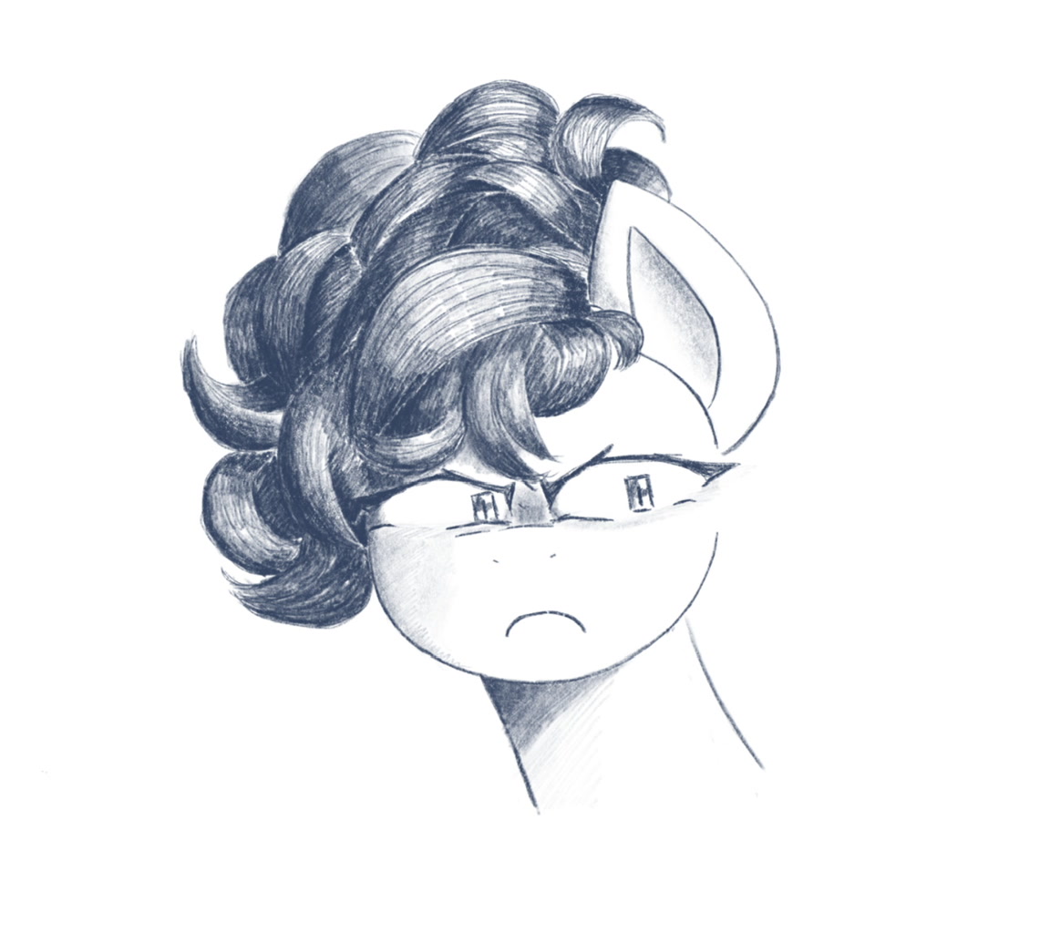 #3208278 - safe, artist:farofeiro, oc, oc only, pony, curly mane ...