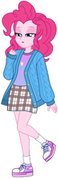 Size: 164x500 | Tagged: safe, artist:emeraldblast63, pinkie pie, equestria girls, g4, clothes, female, lowres, shoes, simple background, solo, transparent background