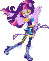 Size: 2398x3000 | Tagged: safe, artist:sugar-loop, edit, sci-twi, twilight sparkle, human, equestria girls, g4, my little pony equestria girls: friendship games, archery, arrow, bow (weapon), bow and arrow, box art, female, gag, high res, looking at you, low effort, ponied up, pony ears, simple background, solo, sporty style, tape, tape gag, transparent background, vector, weapon, wings