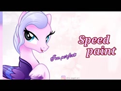 Size: 640x480 | Tagged: safe, artist:ro_angel_art, queen haven, pegasus, pony, g5, solo, youtube thumbnail