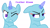 Size: 4548x2585 | Tagged: safe, artist:feather_bloom, pony, g4, base, cringing, female, free to use, frown, grumpy, mare, ms paint, one eye closed, simple background, upset, white background, wink